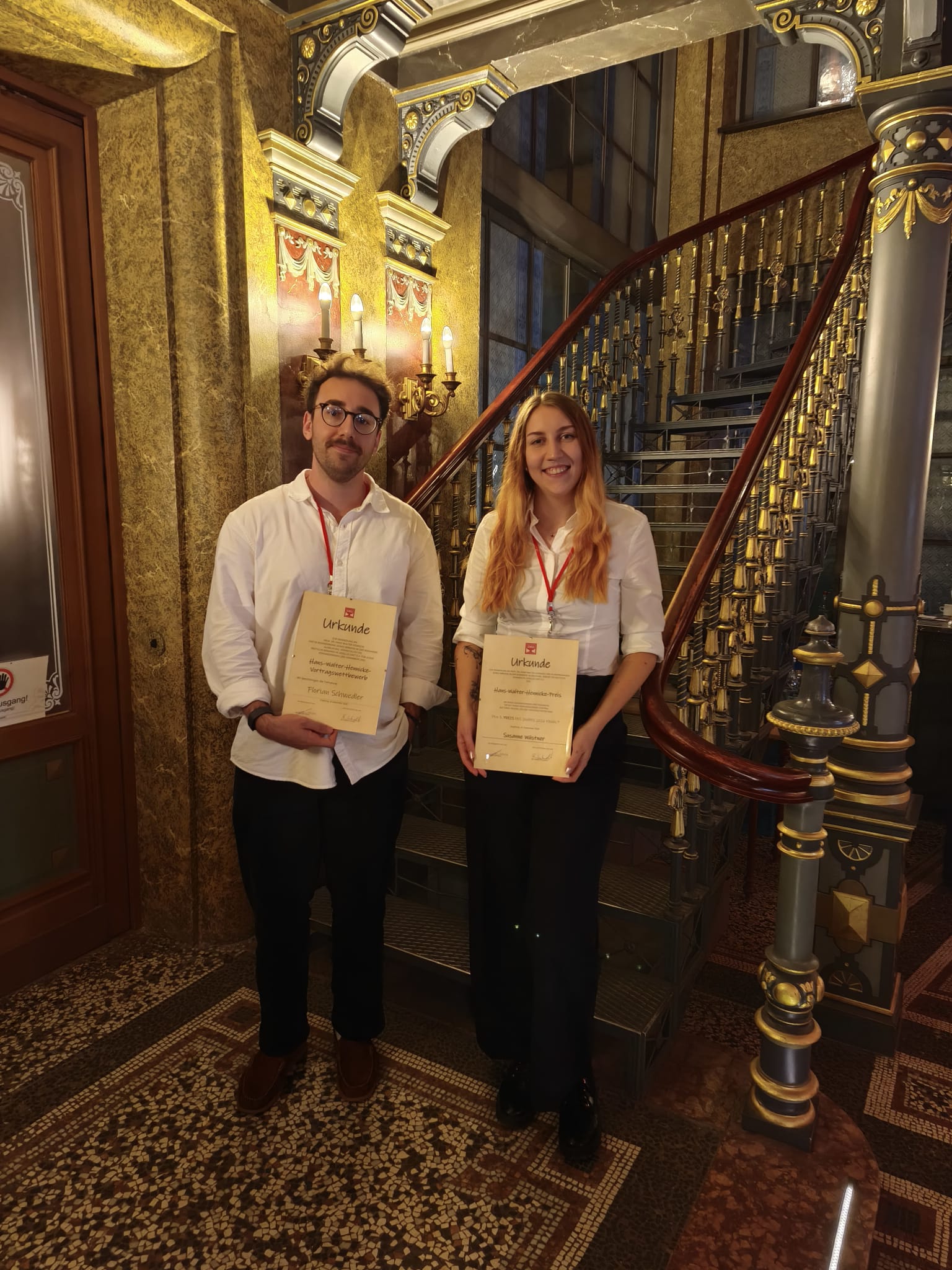 Susanne Wüstner und Florian Schwedeler